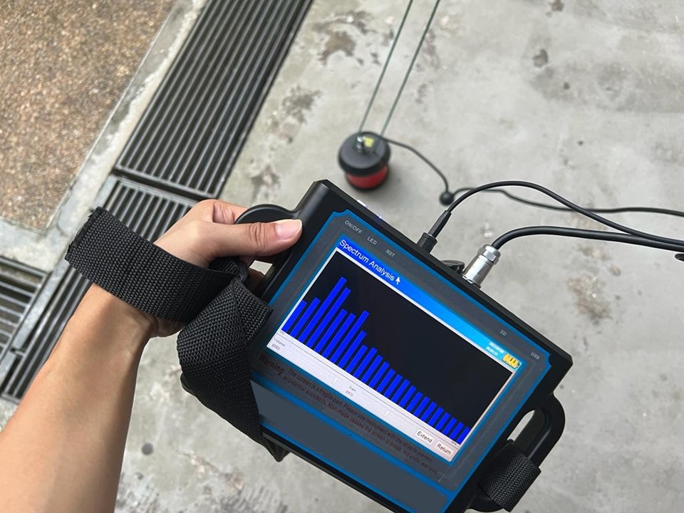 Uso del geofono nella ricerca delle perdite d'acqua