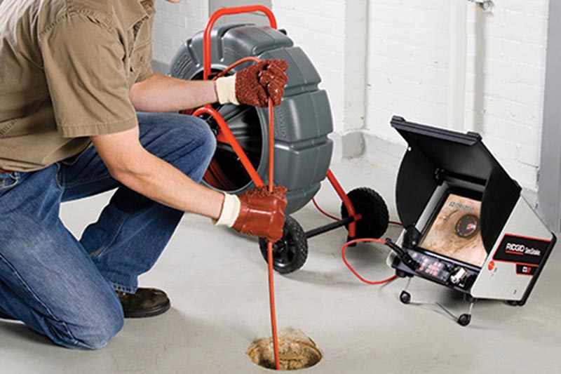 Videoispezioni nella ricerca delle redite d'acqua