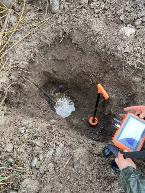 Uso del geofono nella ricerca delle perdite d'acqua